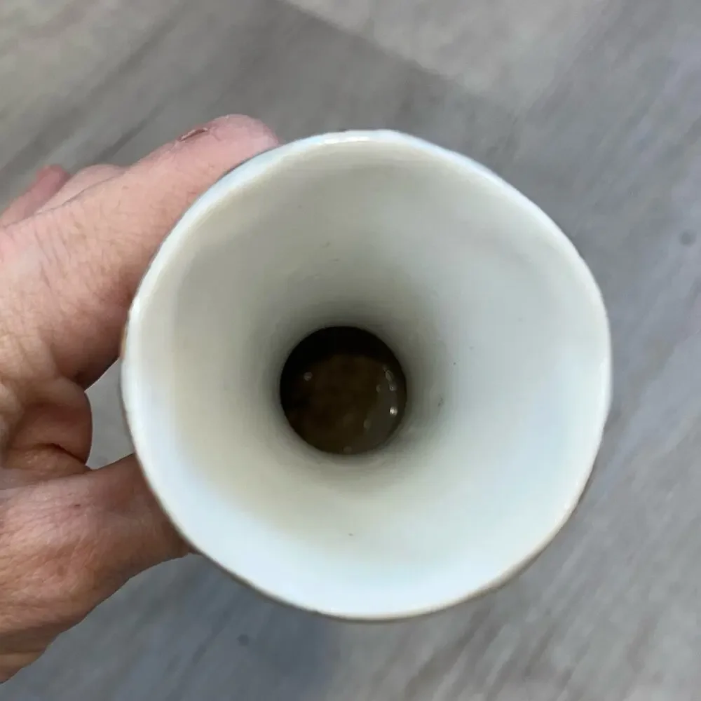 Vintage Tijuana Mexico Souvenir MORIAGE Dragonware Bud Vase - Picture 8 of 9